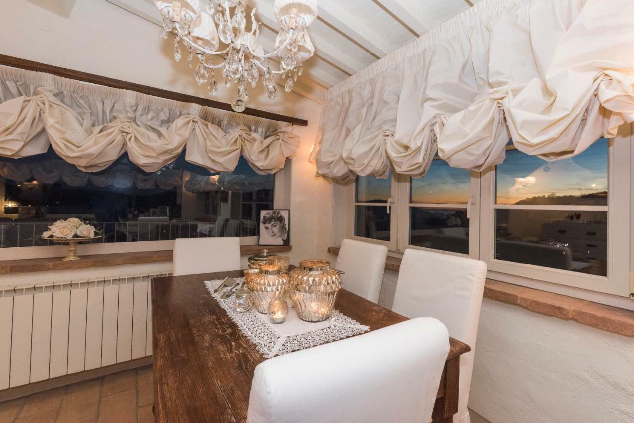 Charming Farmhouse In The Hills, Private Pool, Sea View, Dream Panorama Камайоре Екстериор снимка