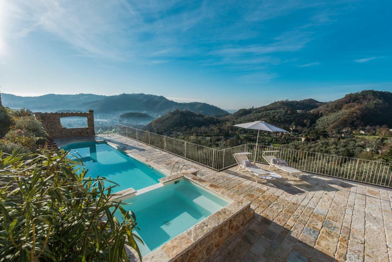 Charming Farmhouse In The Hills, Private Pool, Sea View, Dream Panorama Камайоре Екстериор снимка