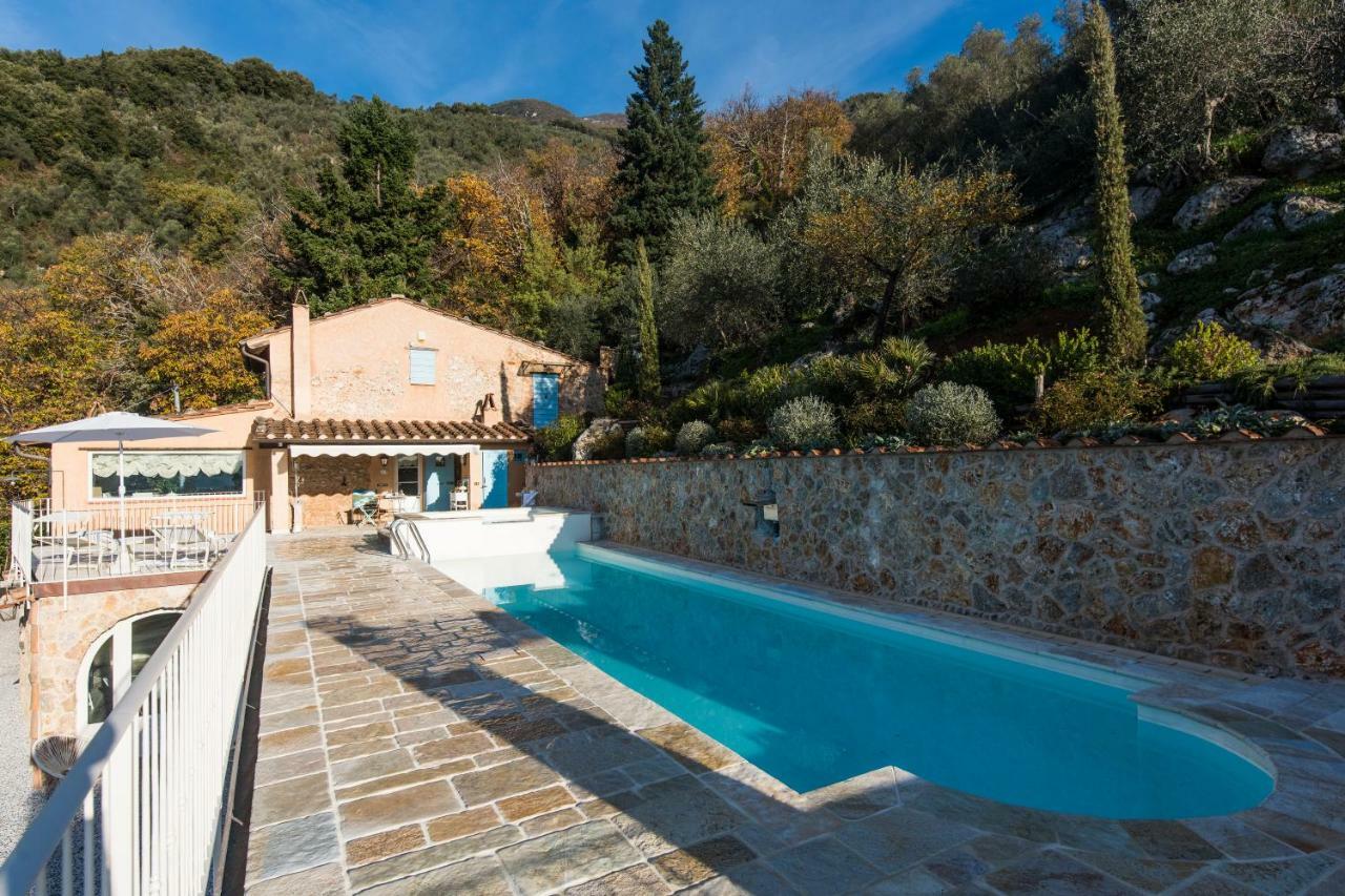 Charming Farmhouse In The Hills, Private Pool, Sea View, Dream Panorama Камайоре Екстериор снимка